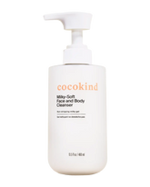 milky-soft face and body cleanser